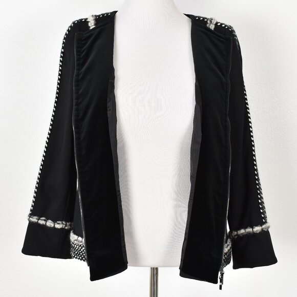 Escada Jersey Jacket Blazer Black - 44 - Picture 9 of 12